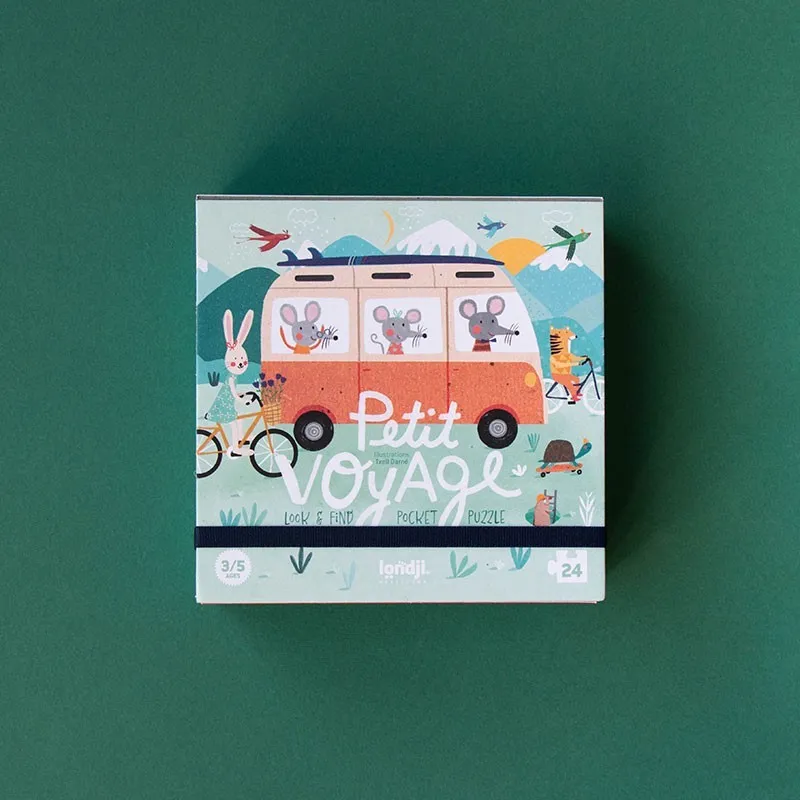 [LONPZ590U] Puzzle "Petit voyage"  -  24 pièces