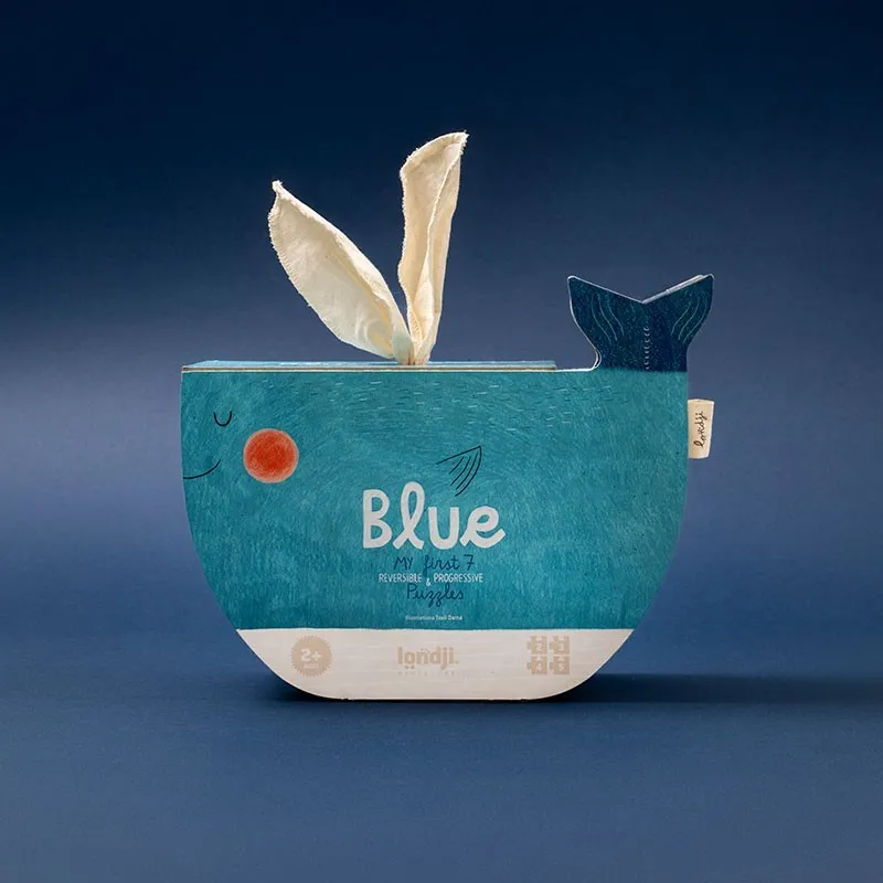 [LONPZ647U] Puzzle réversible "Blue"