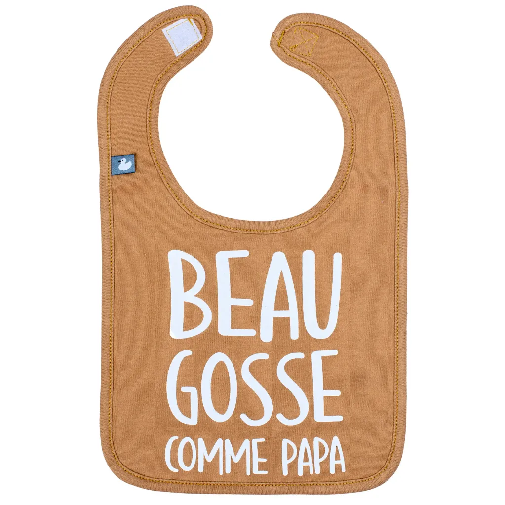 Bavoir "Beau gosse comme papa"