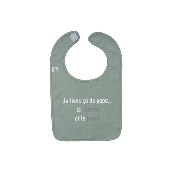 Bavoir "Je tiens ça de papa"