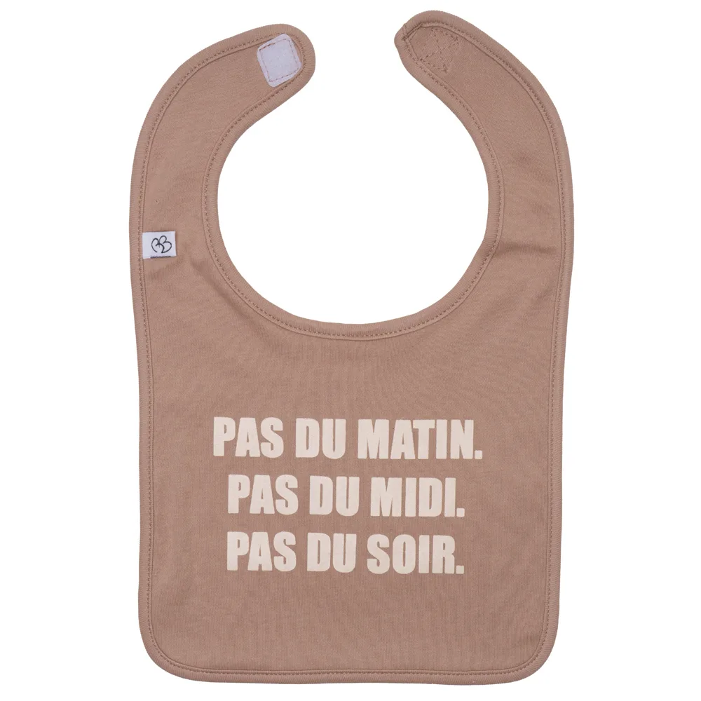 Bavoir "Pas du matin"