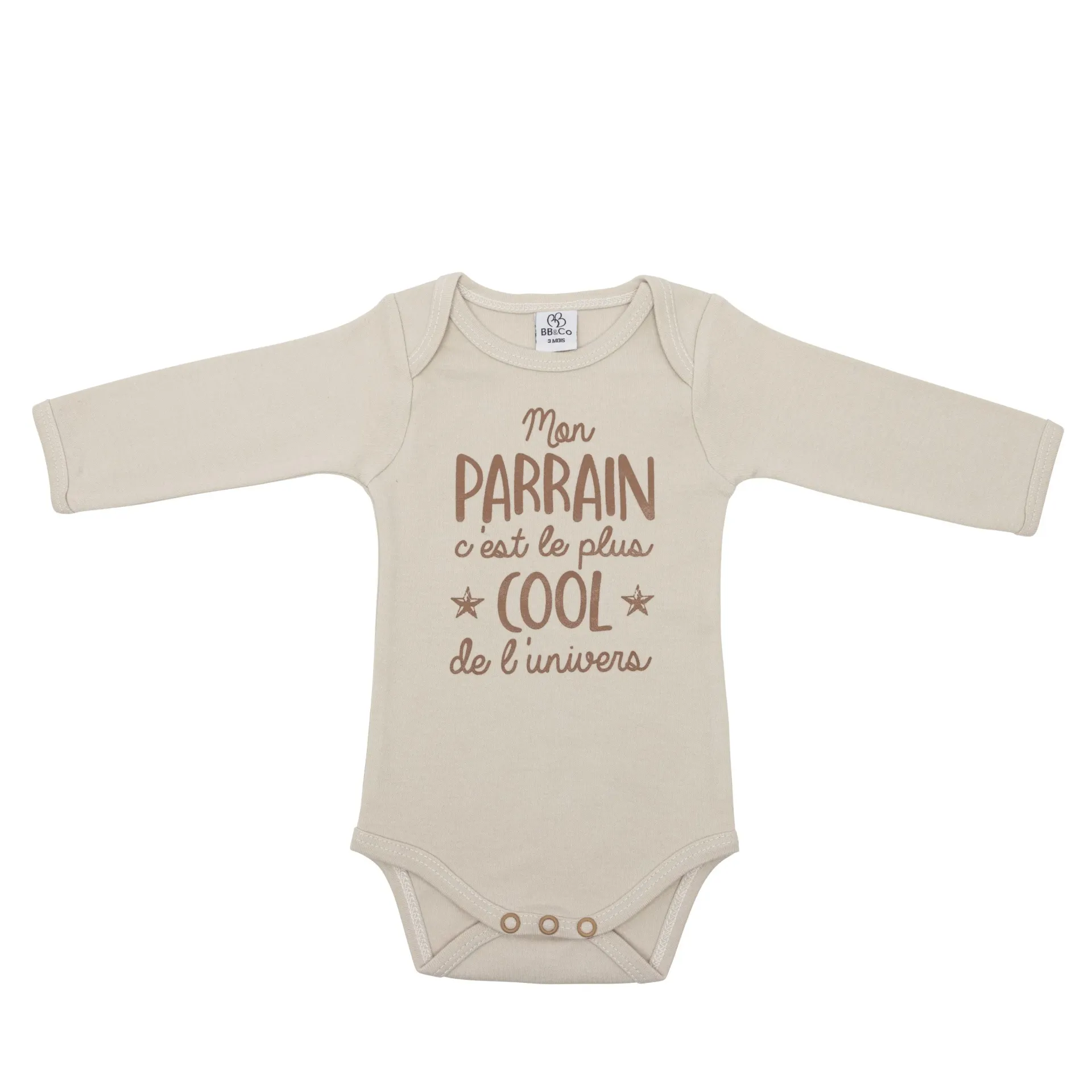 Body manches longues "Parrain"
