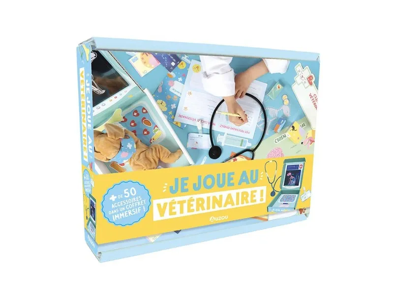[AUZAC250035-1] Coffret "Je joue au vétérinaire"