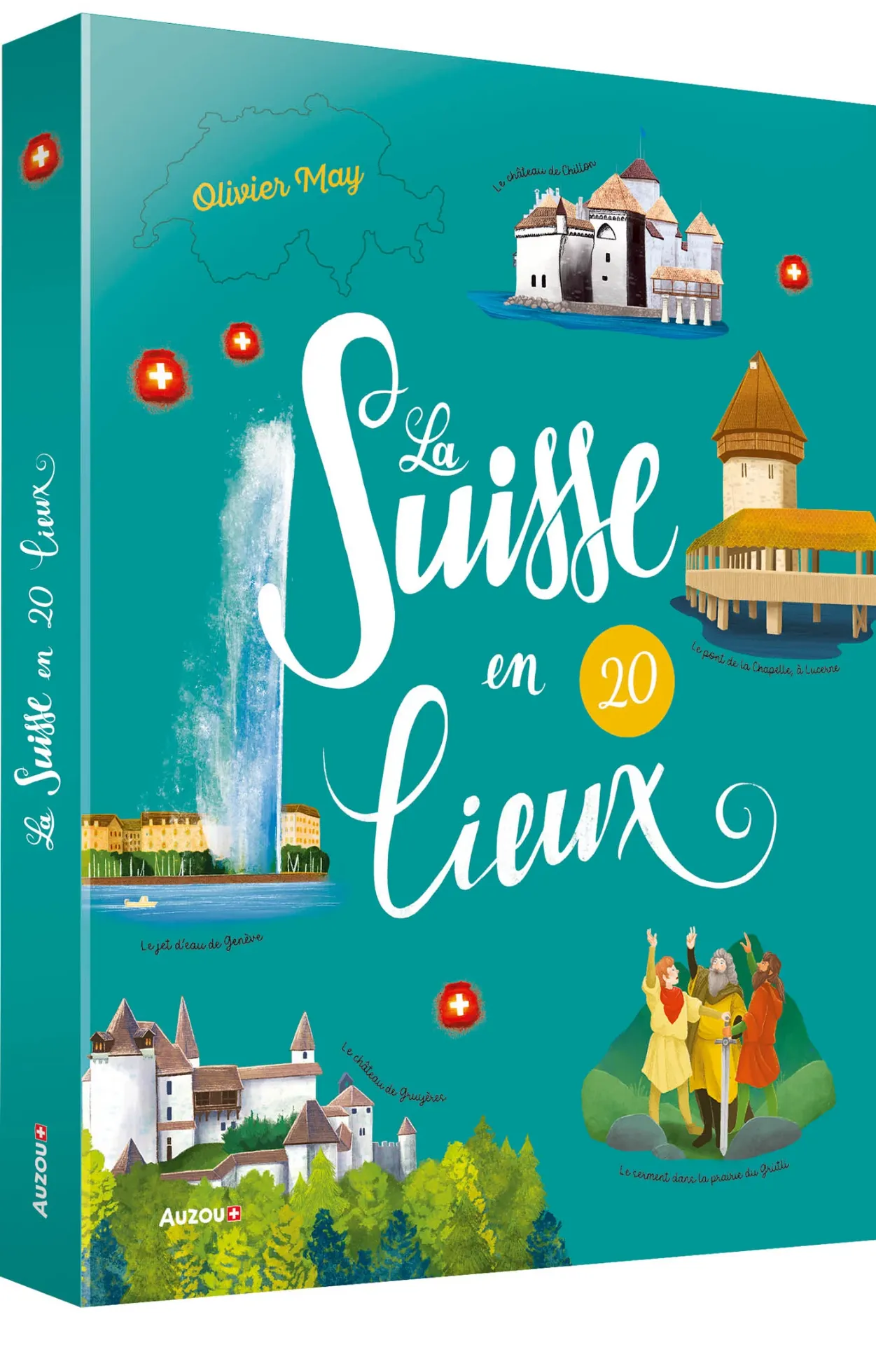 Livre "La Suisse en 20 lieux"