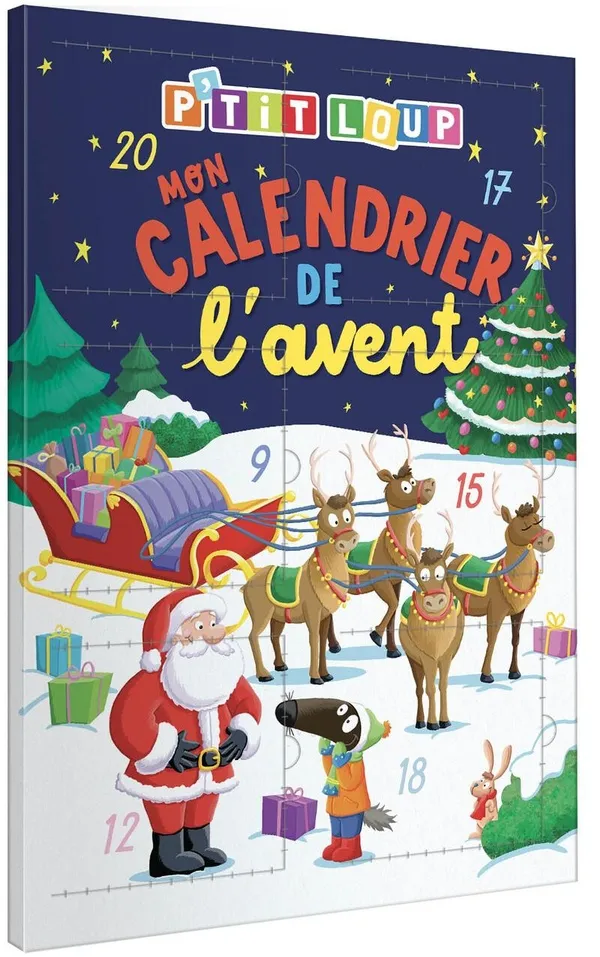 [AUZLI250047-1] Mon calendrier de l'Avent "P'tit Loup"