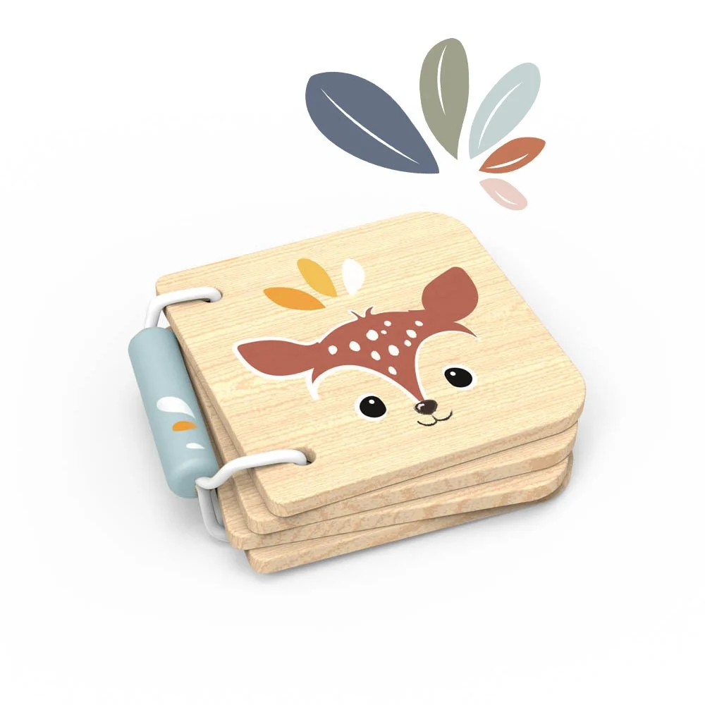 Livre en bois "Animaux"