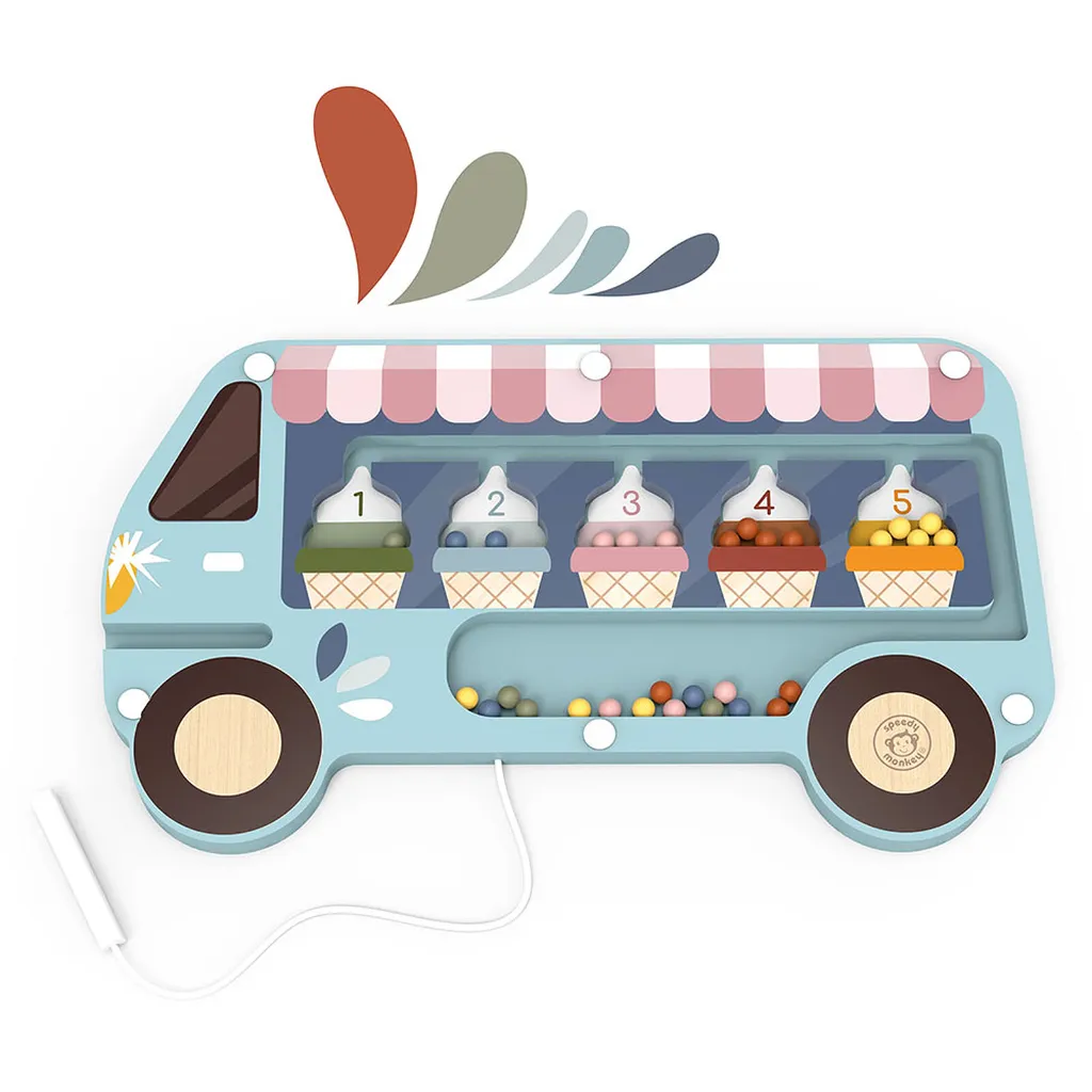 Labyrinthe magnétique "Camion de glaces"