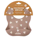 Bavoir en silicone "Mocha"
