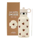 Gourde isotherme 350ml "Crème à coeurs"