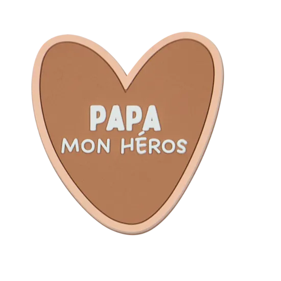Magnet "Papa mon héros"