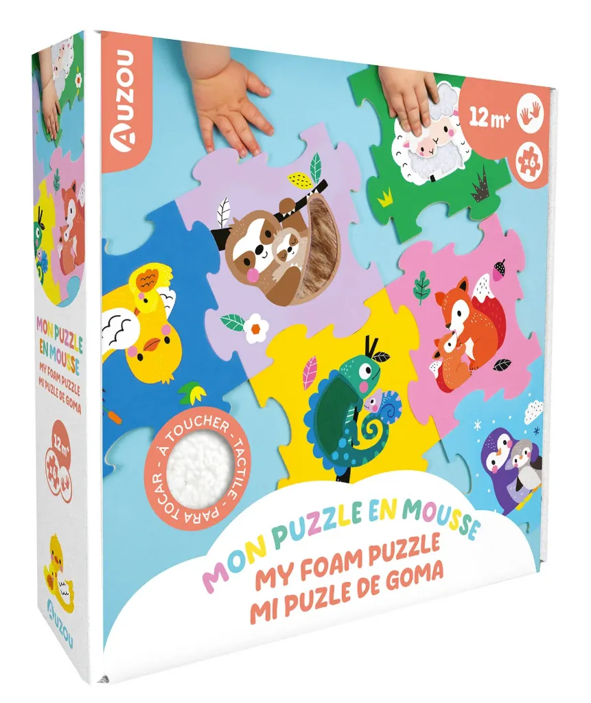 Mon puzzle en mousse à toucher