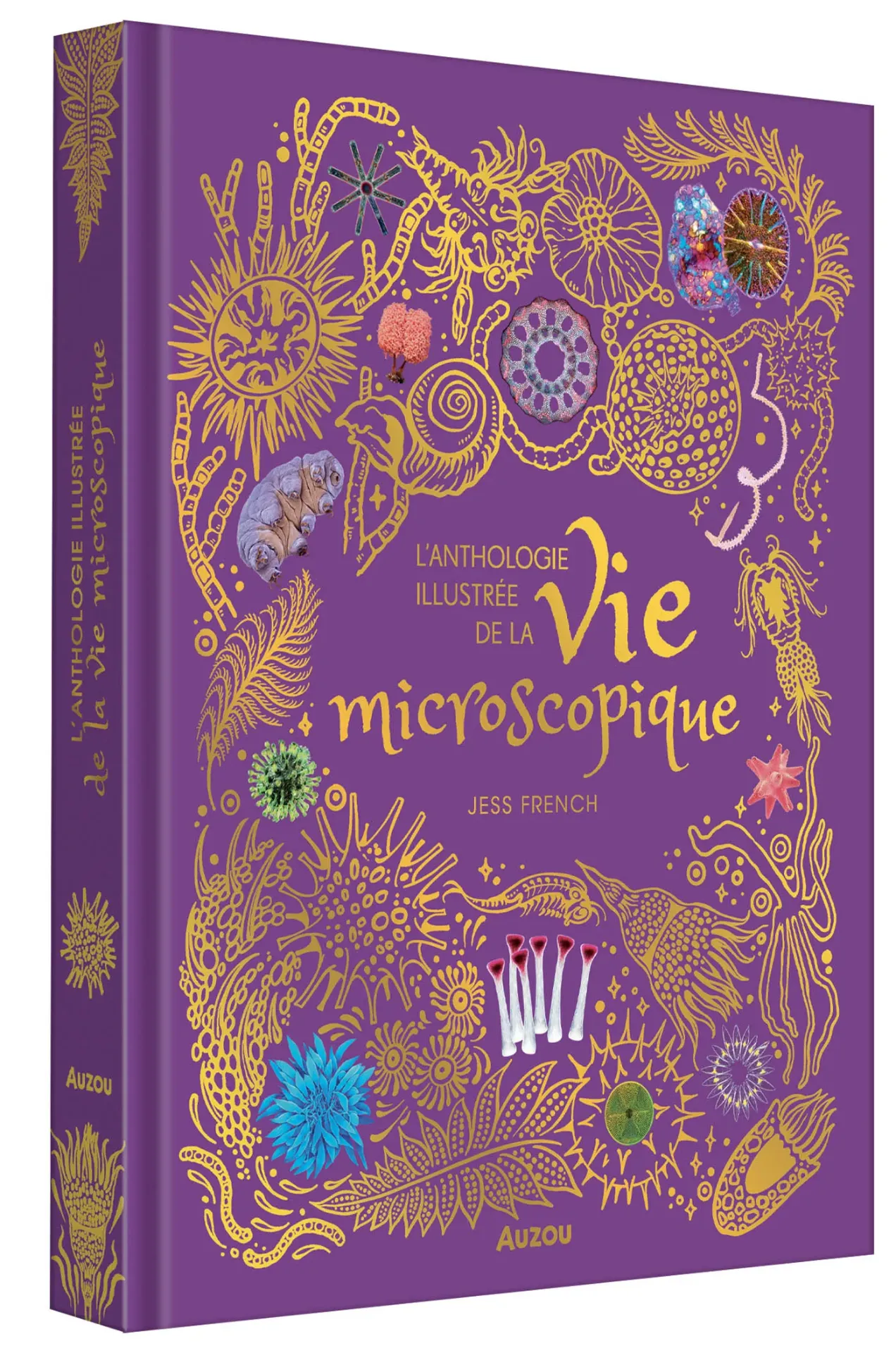 Livre "L'anthologie illustrée de la vie microscopique"
