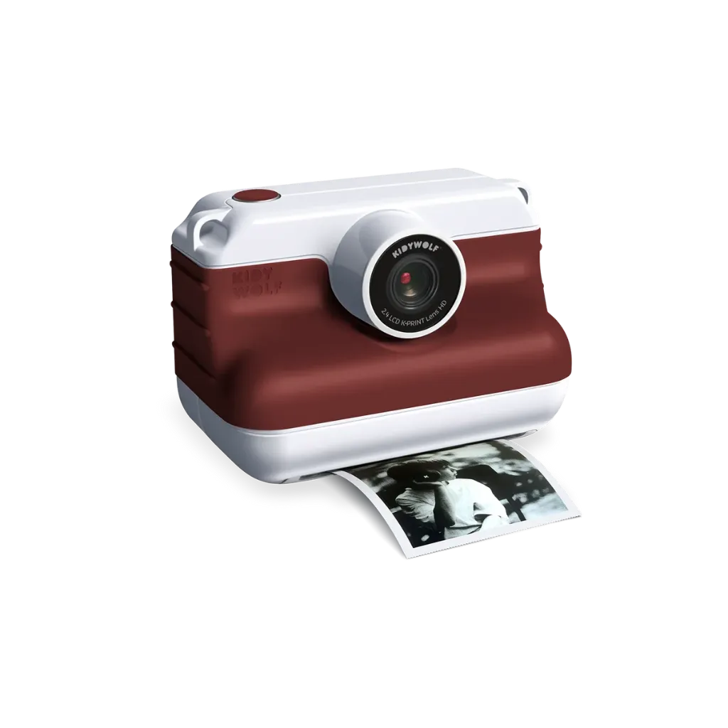 Appareil-photo avec impression technique K-Print - Rouge