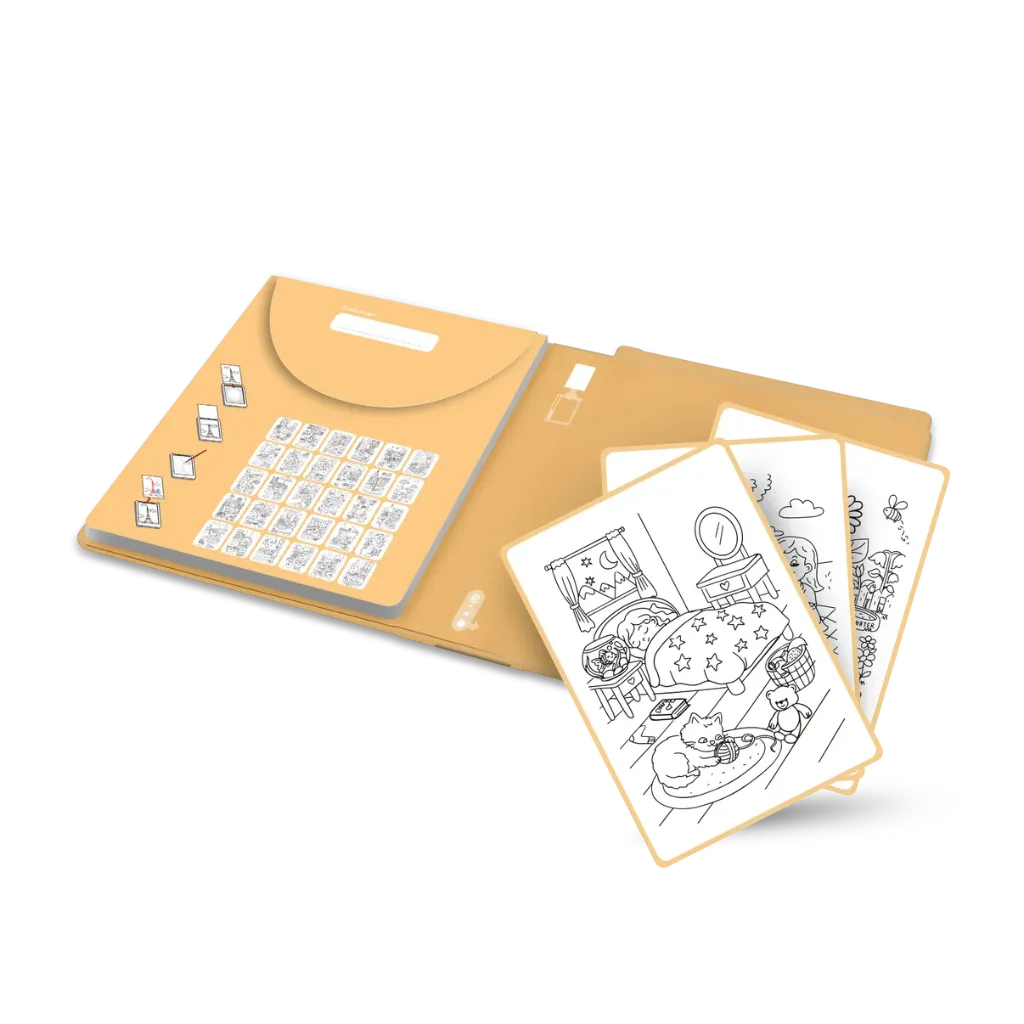 Cartes supplémentaires pour tablette à dessin Kidydraw Pad - Animaux de compagnie