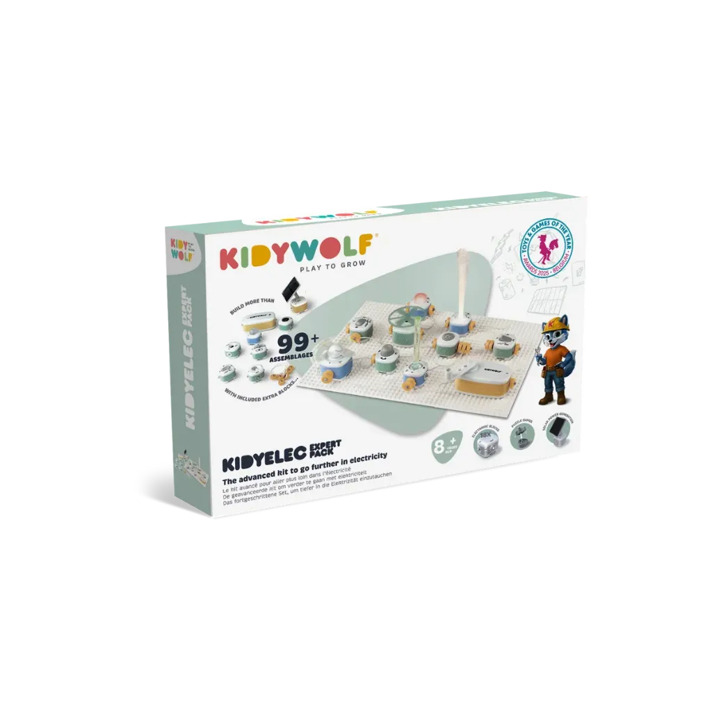 Kit d'initiation pour découvrir l'électricité - 18 pièces