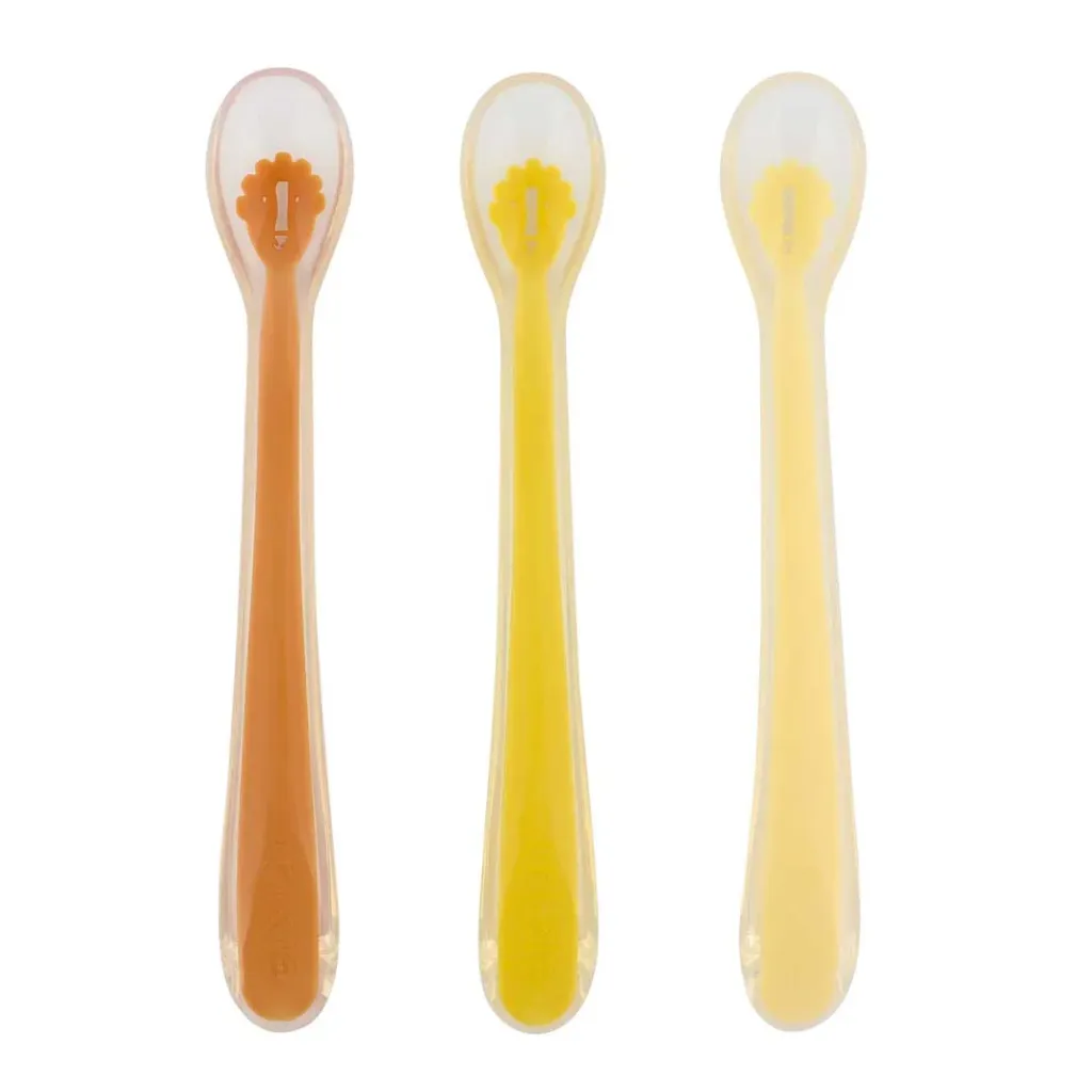 Lot de 3 cuillères "Lion"