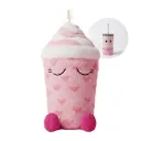 Gobelet à paille avec housse en peluche "Lulu the Love Bug"