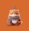 Gobelet à paille avec housse en peluche "Vixie The Fox"