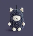 Gobelet à paille avec housse en peluche "Mittens The Kitten"