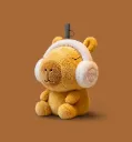 Gobelet à paille avec housse en peluche "Yuzu The Capybara"