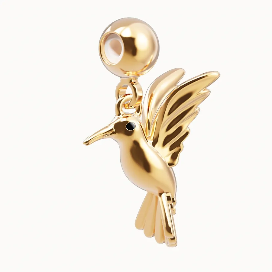 Pendentif Charm "Colibri"