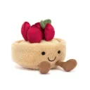 Peluche tarte aux fraises "Amuseables Fleurette Tarte Aux Fraises"