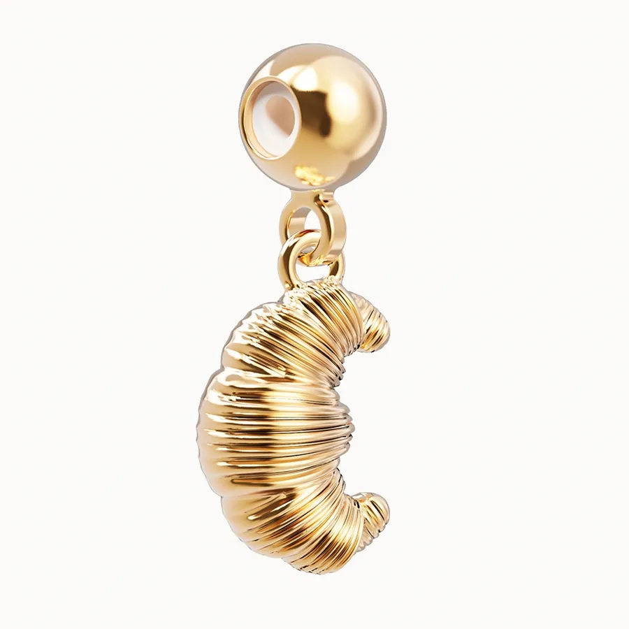 Pendentif Charm "Croissant"