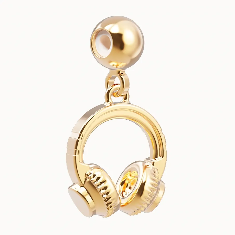 Pendentif Charm "Casque"