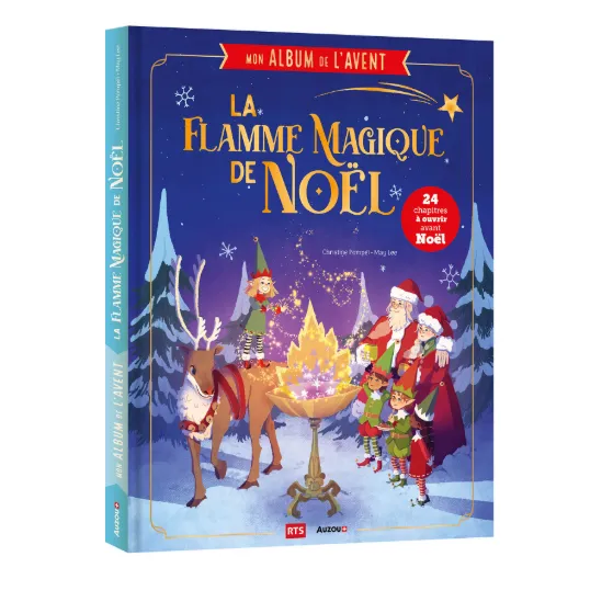 [AUZCH250053-1] Mon album de l'Avent "La flamme magique de Noël"