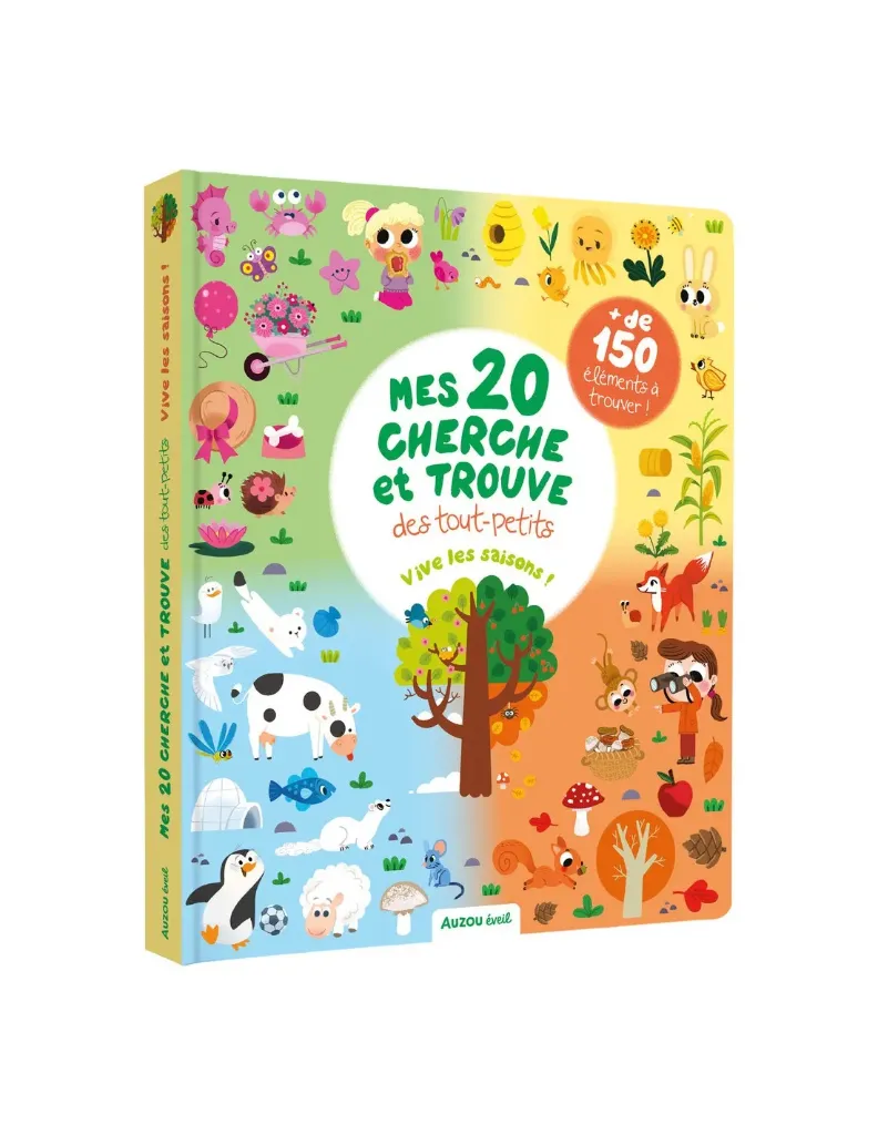 Mes 20 Cherche et trouve des tout-petits "Vive les saisons !"
