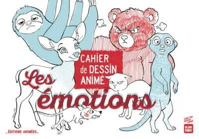 Cahier de dessin animé (BlinkBook) "Les émotions"