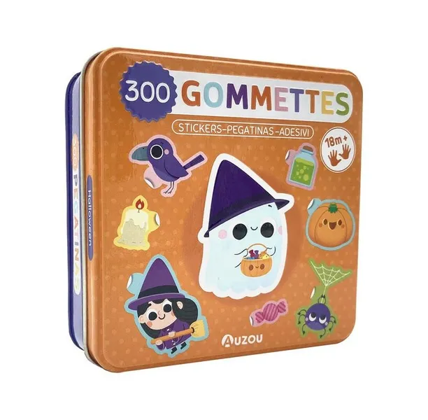 300 gommettes repositionnables "Halloween"