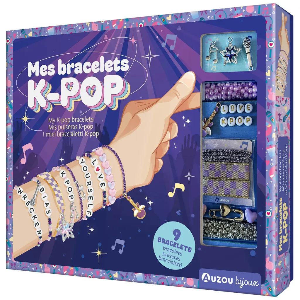 Mes bracelets K-Pop