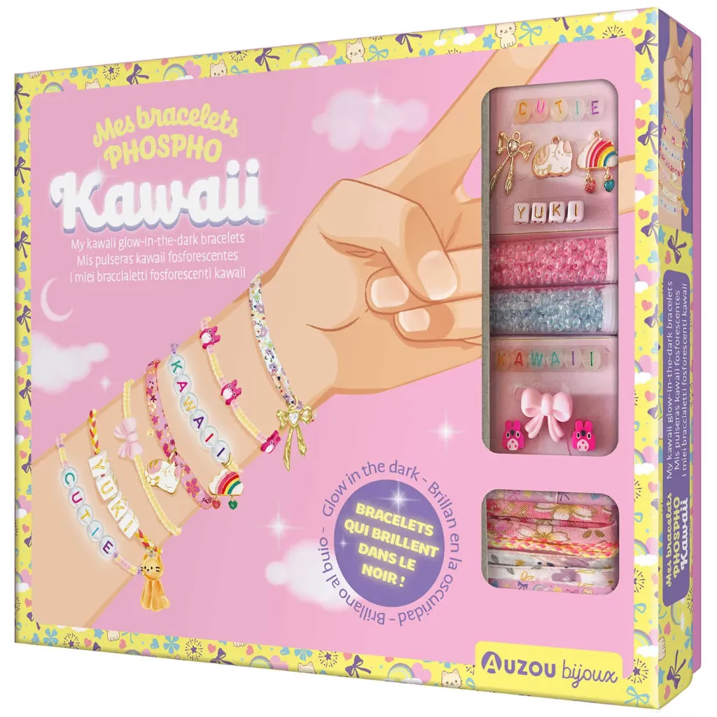Mes bracelets Phospho "Kawaii"