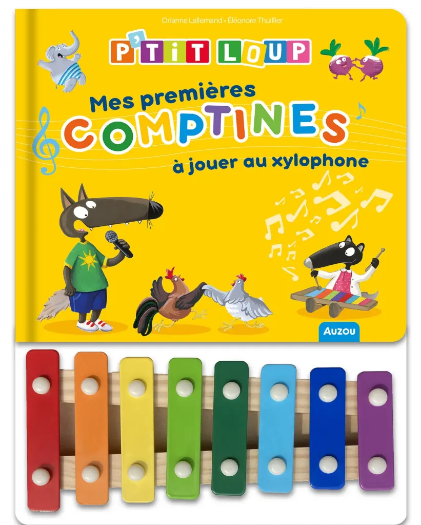 P'tit Loup - Mes premières comptines à jouer au xylophone