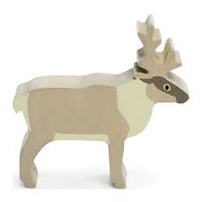 Animaux de la forêt en bois - Elan