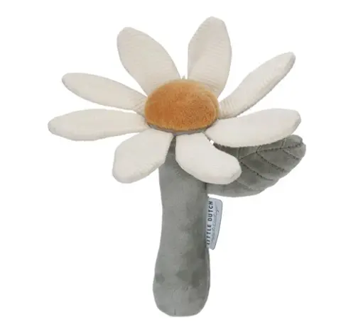 [LITLD8820] Hochet en peluche fleur "Little farm"