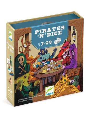 [DJ00830] Jeu de dés et de paris "Pirates 'N'Dice"