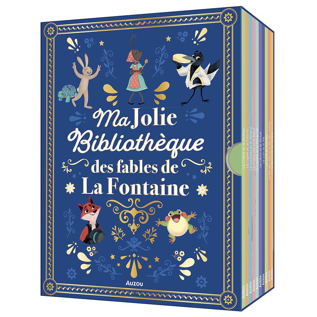 Ma jolie bibliothèque des fables de La Fontaine 