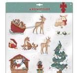 Sticker de Noël pour fenêtre