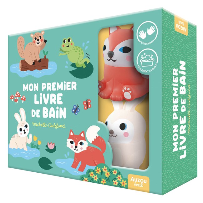 Mon premier livre de bain "Le bain de petit renard"