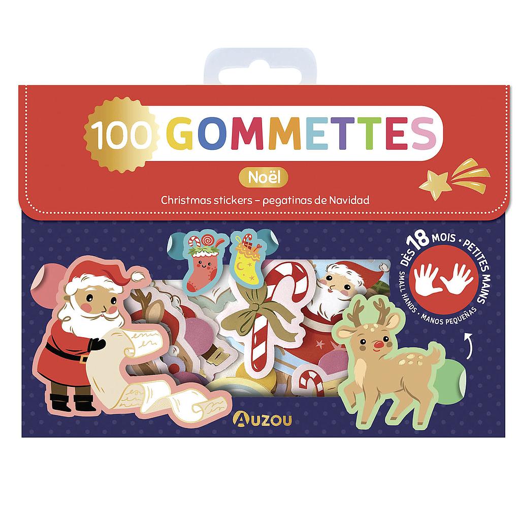 Ma pochette de 100 gommettes "Noël"