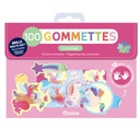 Ma pochette de 100 gommettes "Licornes" qui brillent dans le noir 
