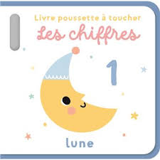 Livre poussette à toucher "Les chiffres" 