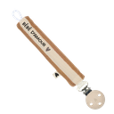 Attache-lolette en gaze de coton "rayures larges"