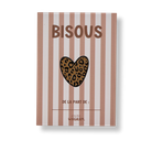 Pin's "bisous" - léopard marron