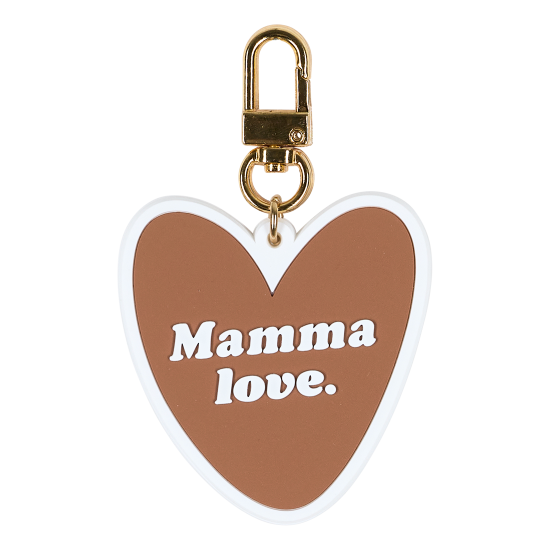 Porte-clés coeur "Mamma love"