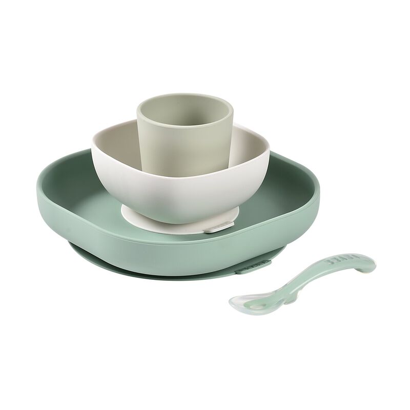 Coffret repas silicone 4 pièces 