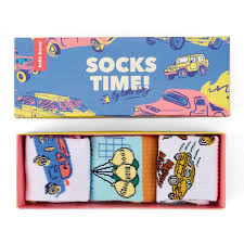 [HELSOCKSCARS] Pack de 3 chaussettes "Cars" (1-2 ans)