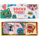 Pack de 3 chaussettes "Cats" 